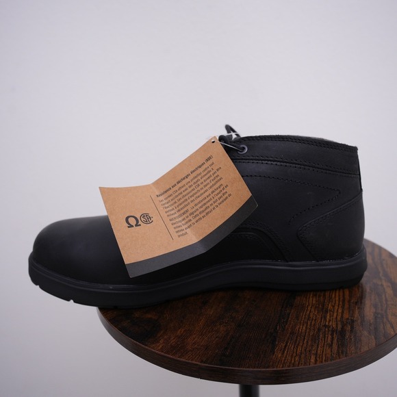 Red Wing 3557 Men Black Leather Toe Puncture Resistant Work Boots New 11.5 E2 main image 8